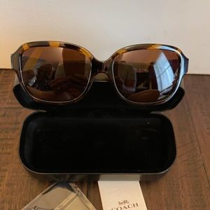 Coach Tortoise Sunglasses Brand New with case